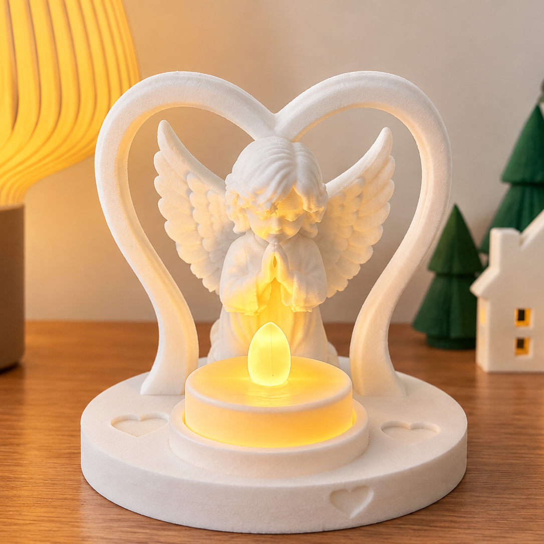 Anjo decorativo c/ LED