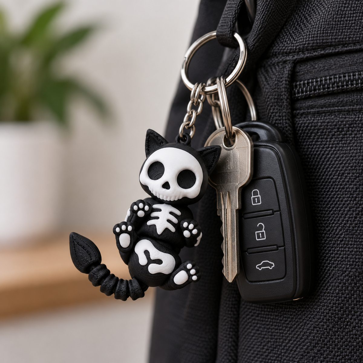 Ghostly cat